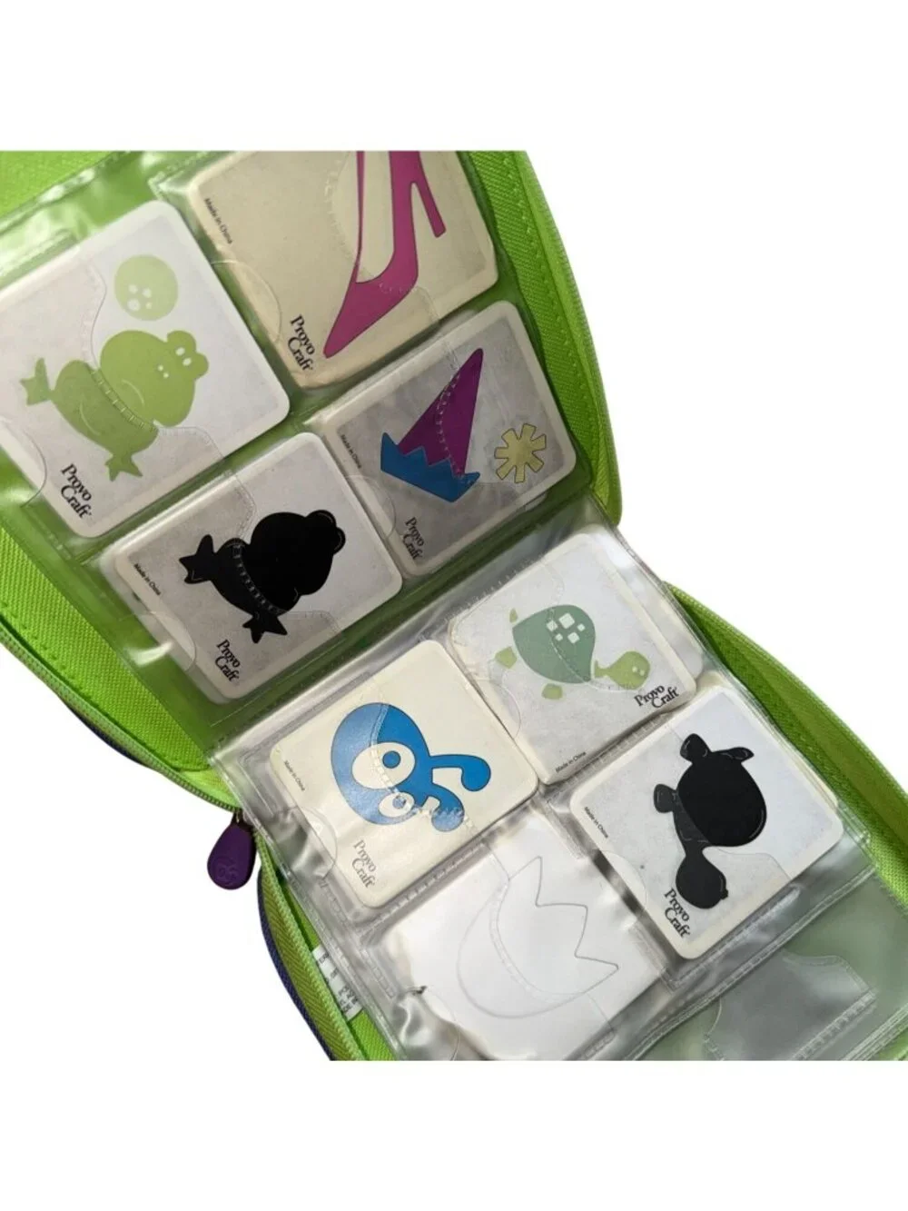 Provo Craft Cuttlekids Die Cut Shape Maker Machine-With Die Cuts-Used